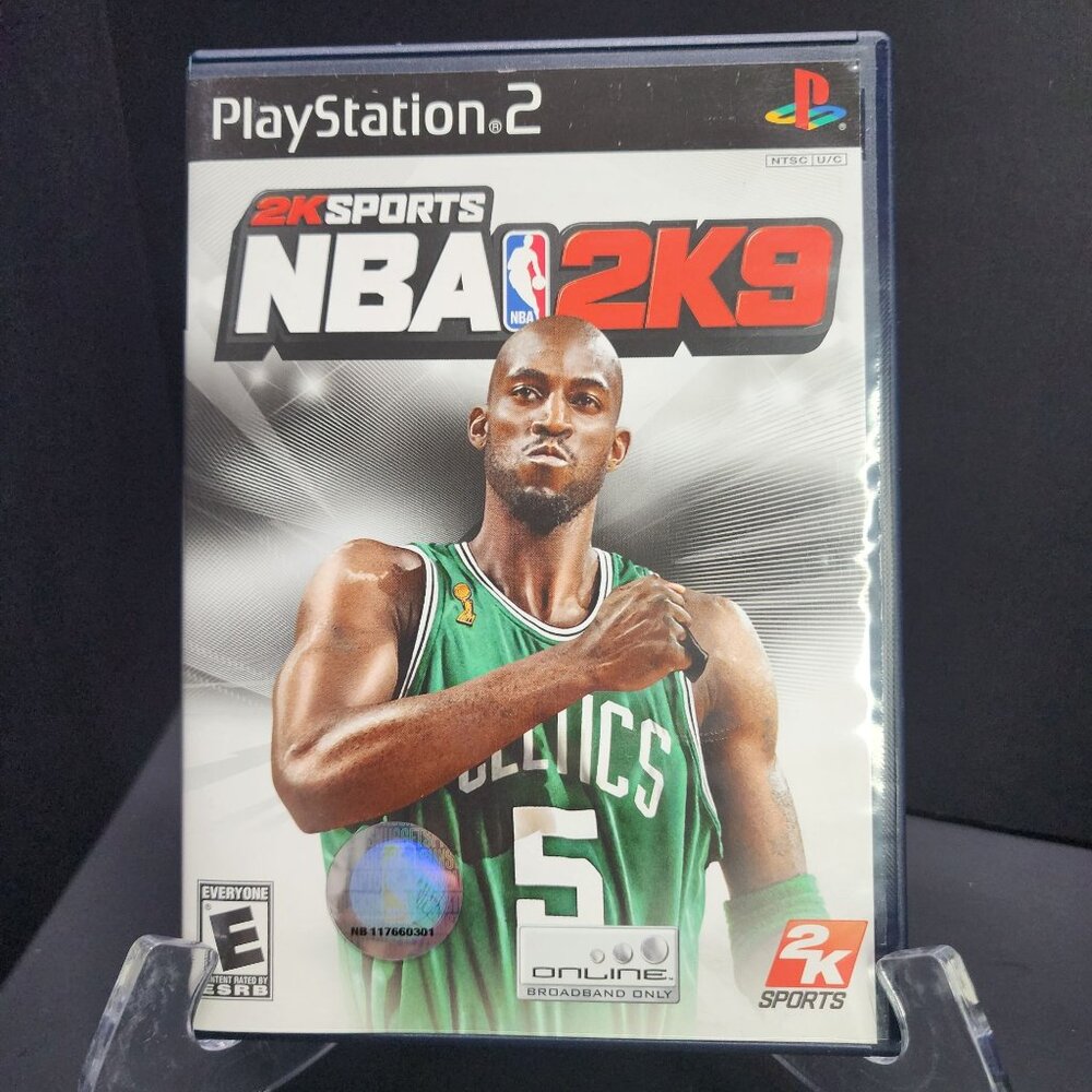 NBA 2K9 - PS2 PlayStation 2 2008 - Complete with Manual